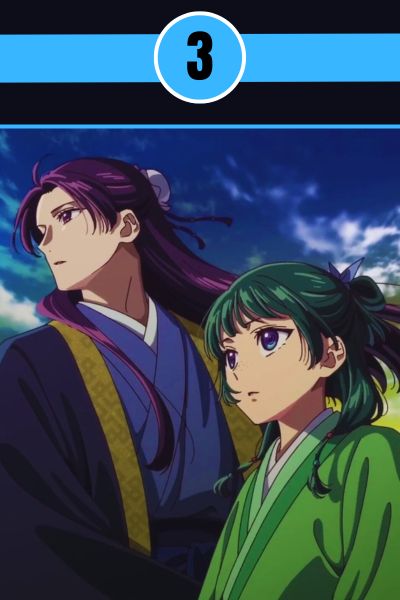 apothecary-diaries-season-2-anime-2025.jpg The Apothecary Diaries Season 2 anime 2025 visual with Maomao in imperial palace setting