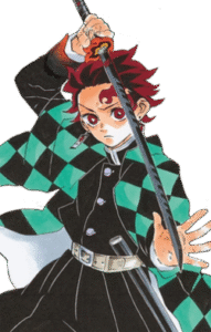 Tanjiro Kamado manga illustration from Demon Slayer by Koyoharu Gotouge (Wikimedia)