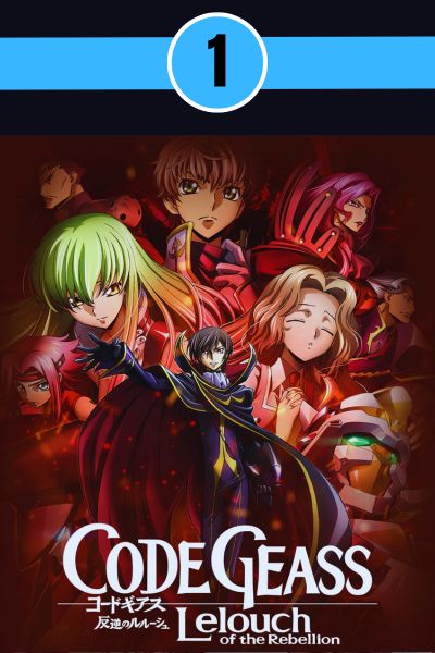 code-geass-lelouch-of-the-rebellion-anime-revenge.jpg Code Geass: Lelouch of the Rebellion anime key visual featuring Lelouch, C.C., and Britannian cast in revenge and rebellion theme