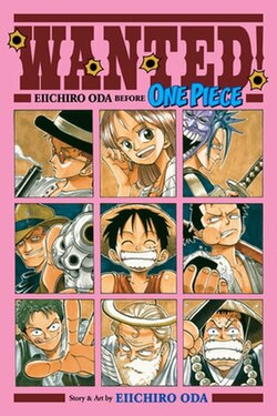 Cover of Eiichiro Oda’s Wanted! (1992–1993) manga – early one-shot collection before One Piece.