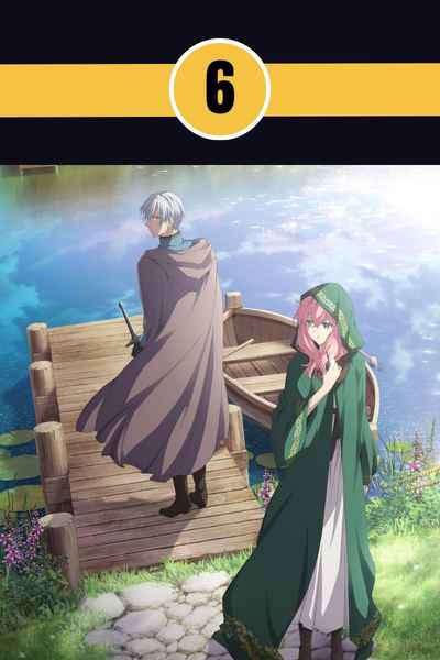 The witch heroine and her crush from Hello, I Am a Witch, and My Crush Wants Me to Make a Love Potion.