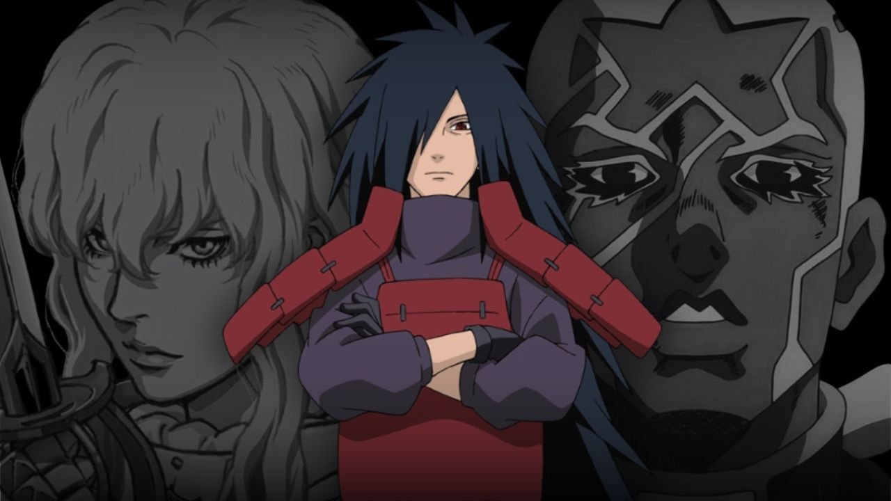 Griffith, Madara Uchiha and Enrico Pucci, anime antagonists who achieved their goals