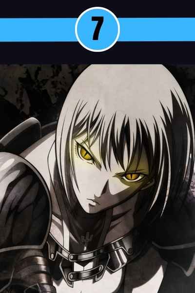 Claymore dark fantasy anime