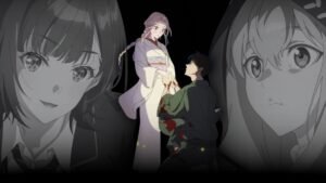 Satoko Kirigaya and Shinpei Goto from Firefly Wedding, featured in our list of the best romance anime to watch in Fall 2026.
